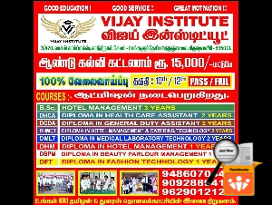 Vijay Institute Of Hotel Management & Paramedical Science